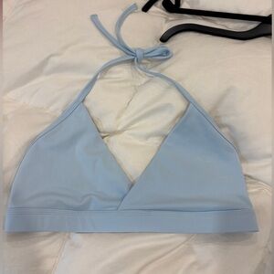 Light Blue Halter Bralette